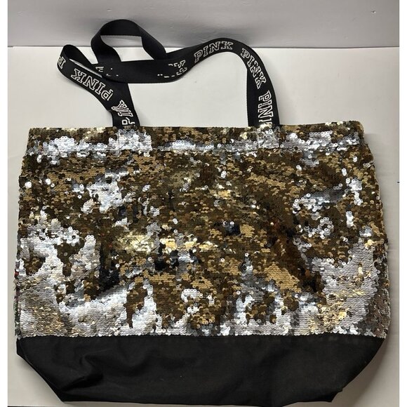 PINK by Victoria Secrets Sequence Tote Bag (15x21) - Picture 1 of 6